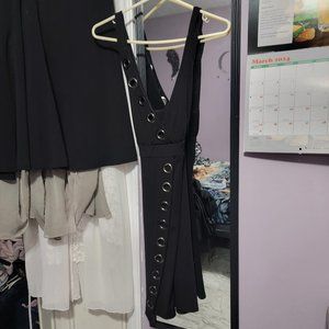 Frederick's of Hollywood  black gomet dress